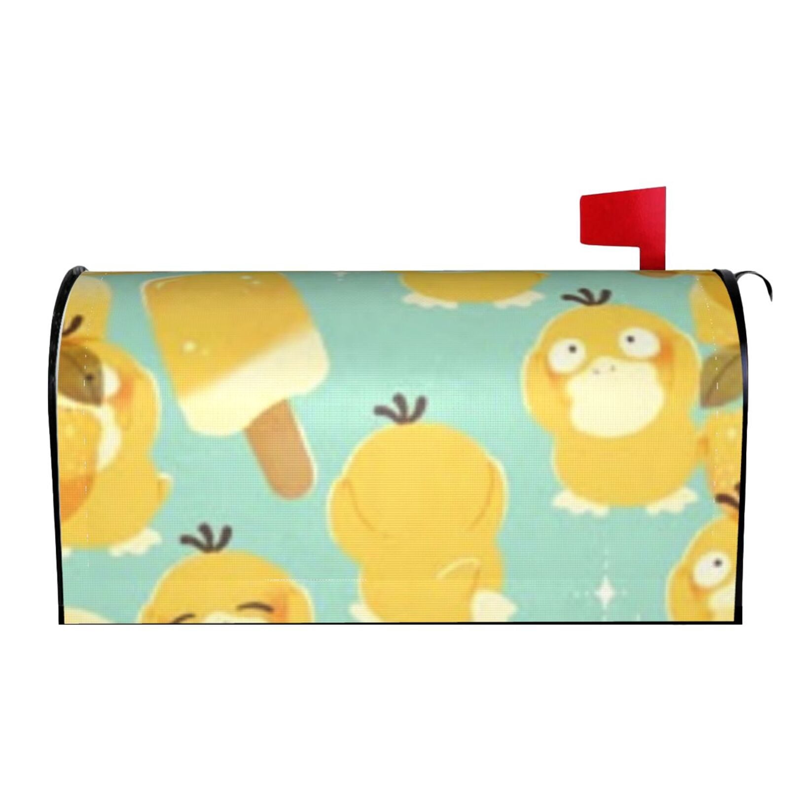 Fondo Psyduck Cartoon Character Mailbox Cover Magnetic Standard Size ...