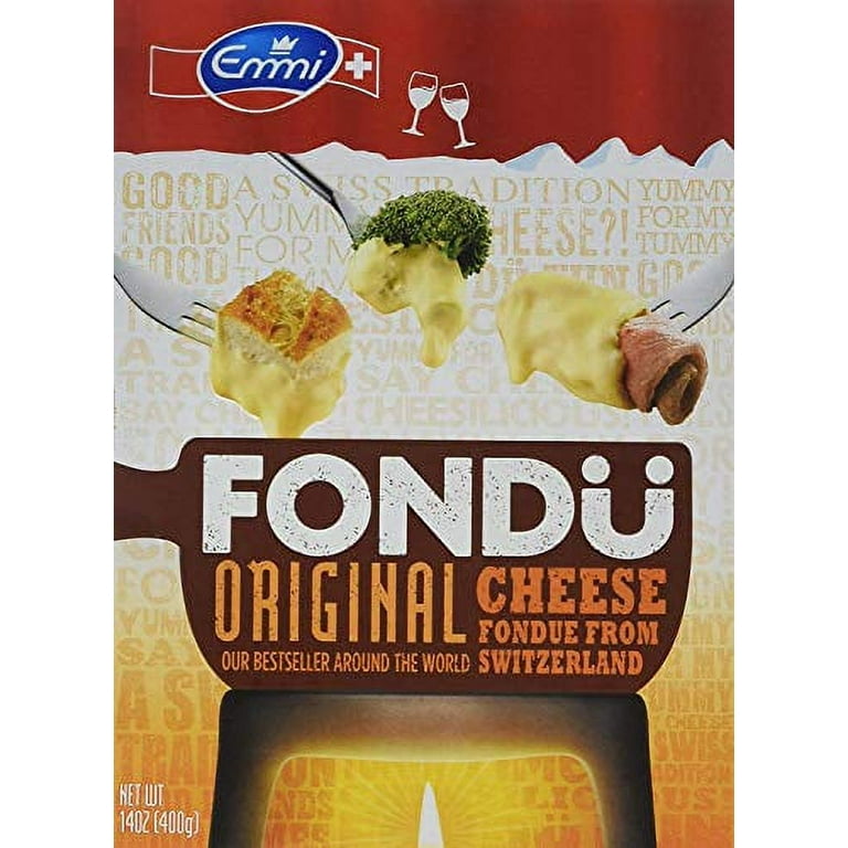 Fondue Cheese - Fondue Suisse Original (Pack of 4) 