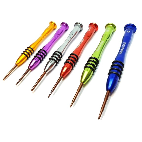 FoneFunShop 6 Piece Custom Screwdriver Set For iPhone / Smartphone Repair