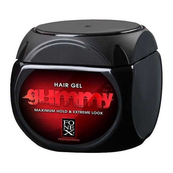 Fonex Gummy Hair Gel For Maximum Hold And Extreme Look, 23.5 Oz, 3 Pack