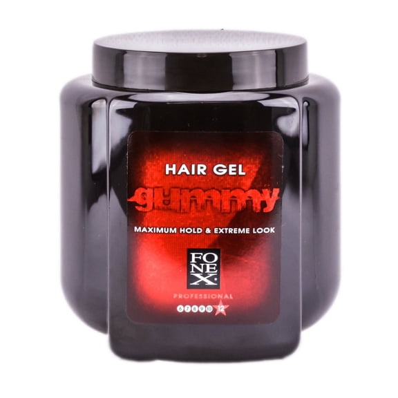 Fonex Gummy Hair Gel Maximum Hold & Extreme Look (Size : 32 oz)