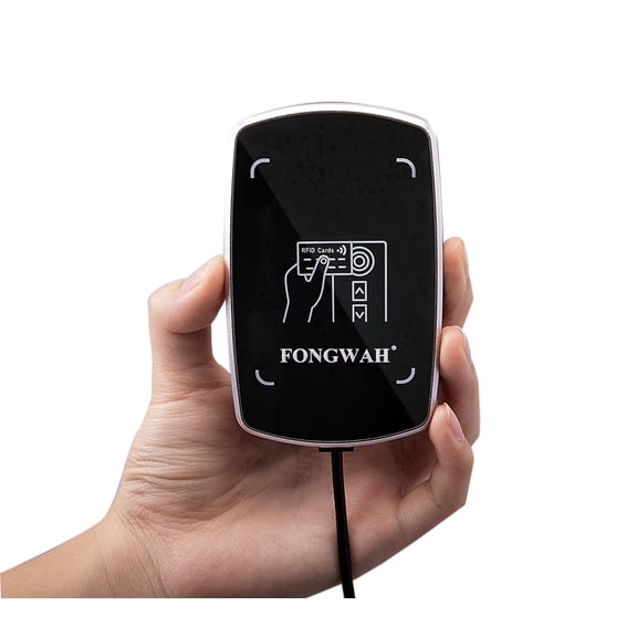 FONGWAH 13.56MHz and 125KHz RFID Reader HID Keyboard Emulation Scanner for IC ID Cards
