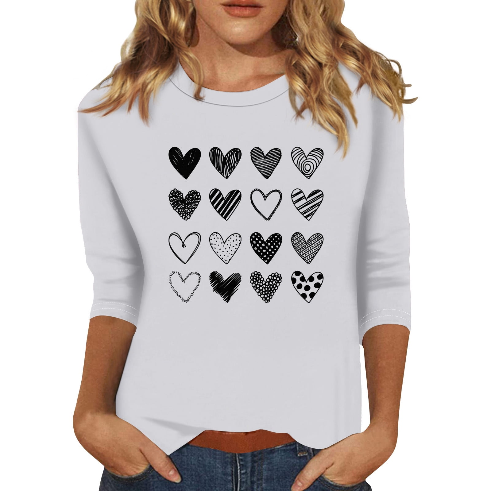 Fonma Valentine's Day Shirt,St. Valentines Day Outfits for Women 2025