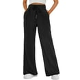 Fonma Women’s Wide Leg Sweatpants High Waisted Baggy Flared Pants