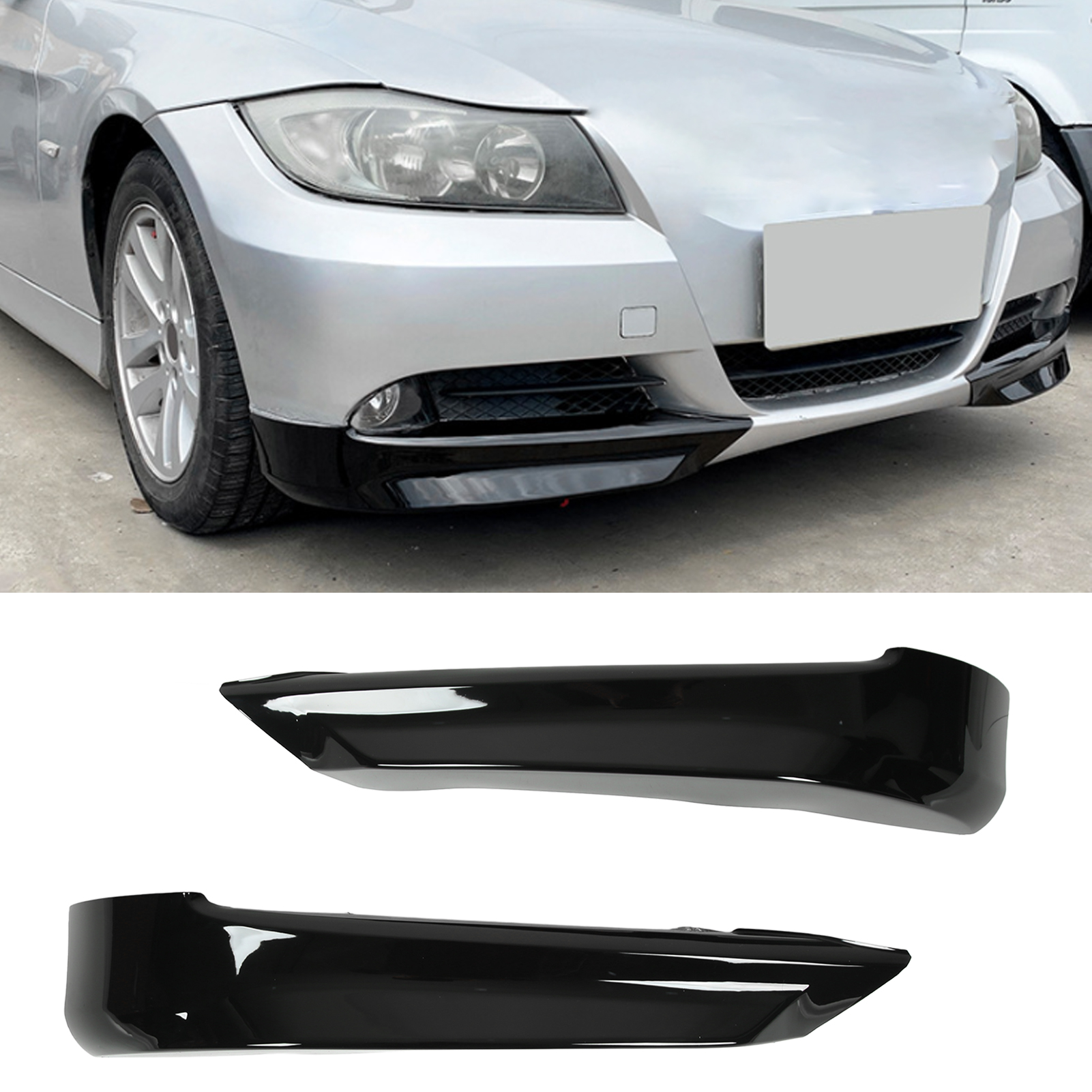 Font Bumper Lip Spoiler, Wear Direct Replacement Car Front Bumper Lip