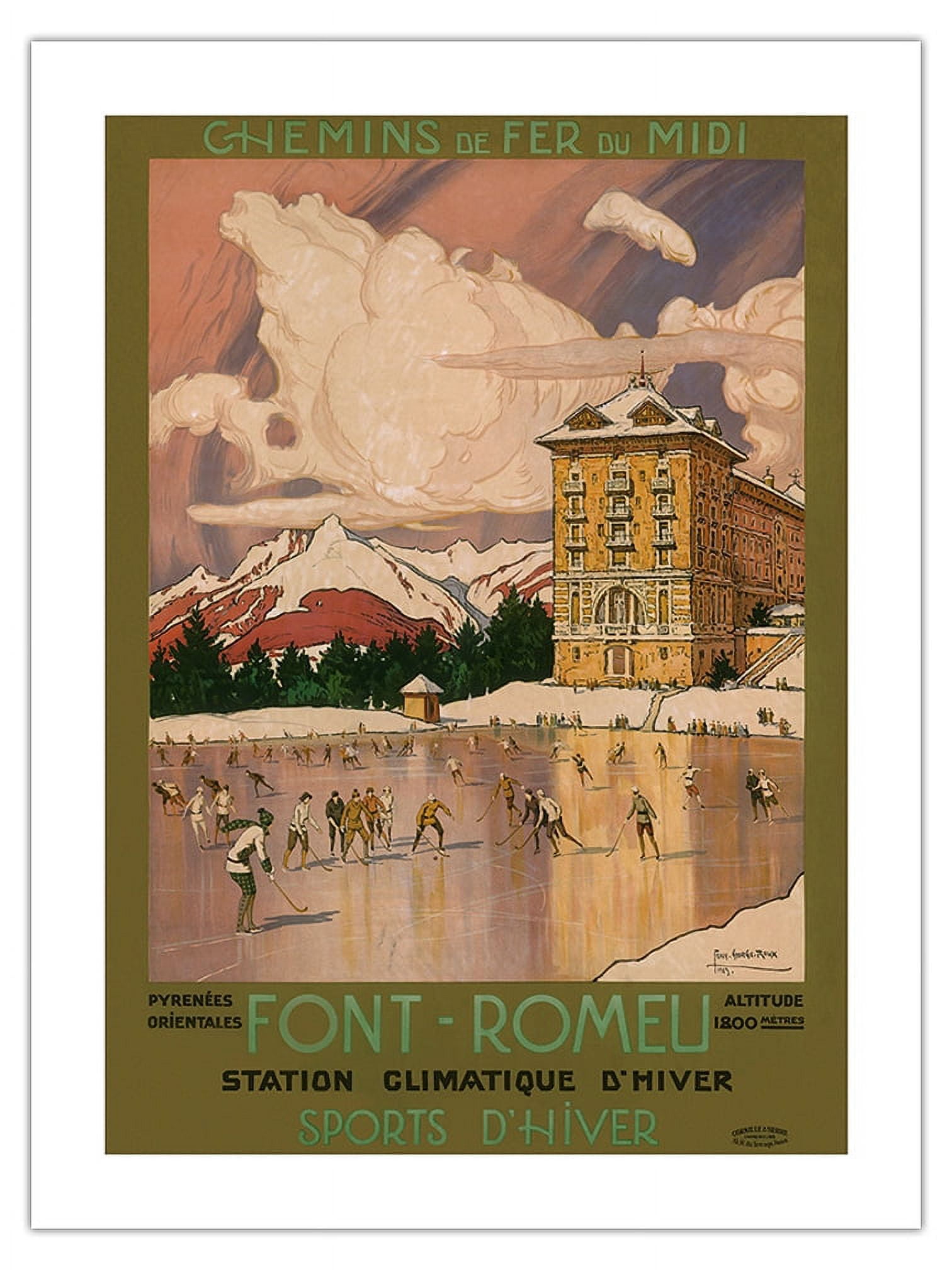 BRESCIA Rgkc - POSTER HQ 40x60cm d'une AFFICHE VINTAGE