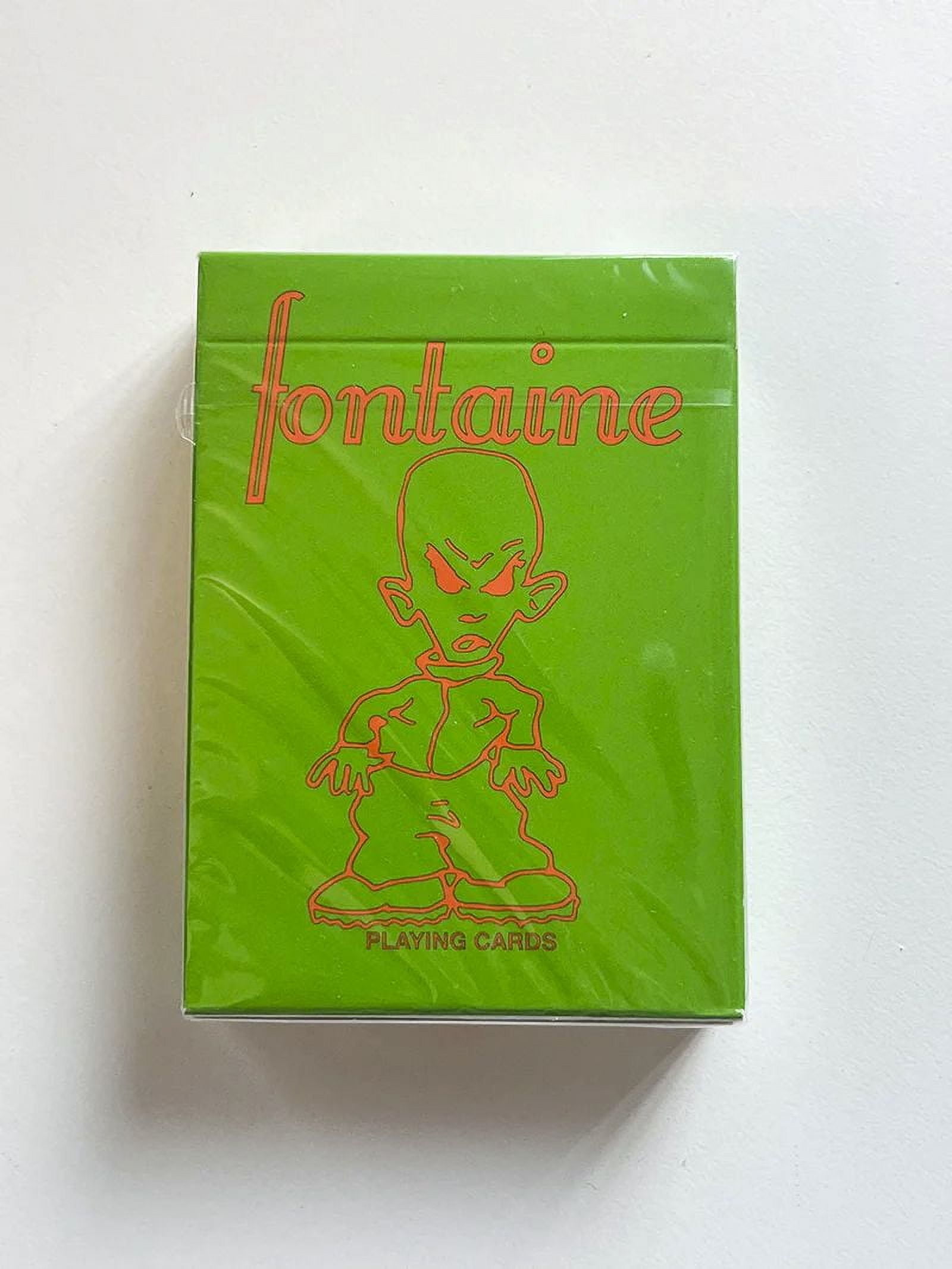 Fontaine 5000s Alien Edition Playing Cards