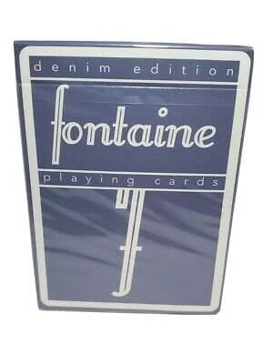 Fontaine: Denim Playing Cards
