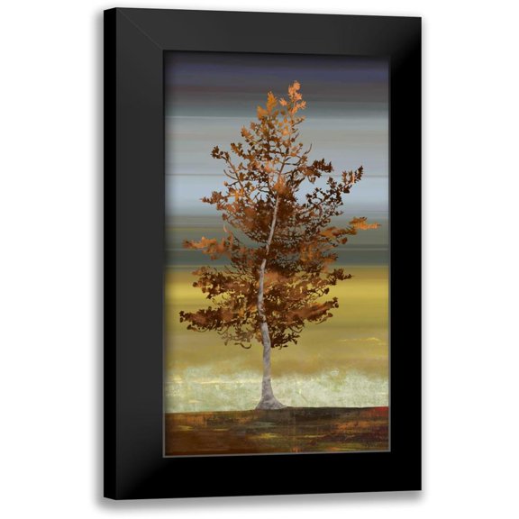 Fontaine, Drako 9x14 Black Modern Framed Museum Art Print Titled - Swept Away I