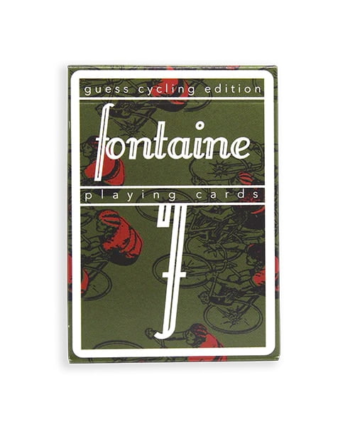 Anyone 4種類 + Fontaine Cycling Fontaine: Guess Cycling Playing Cards - Walmart.com