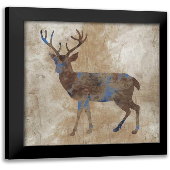 Fontaine, Stephane 12x12 Black Modern Framed Museum Art Print Titled - Oh Dear II