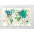 thumbnail image 1 of Fontaine, Stephane 14x11 White Modern Wood Framed Museum Art Print Titled - No Borders, 1 of 4