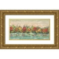 thumbnail image 1 of Fontaine, Stephane 14x9 Gold Ornate Wood Framed with Double Matting Museum Art Print Titled - Impressions, 1 of 4