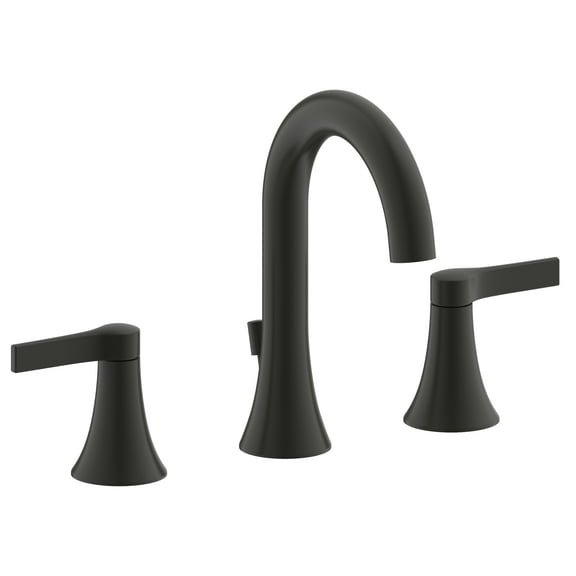 Fontaine Varenne 8 in. Widespread Bathroom Faucet in Matte Black
