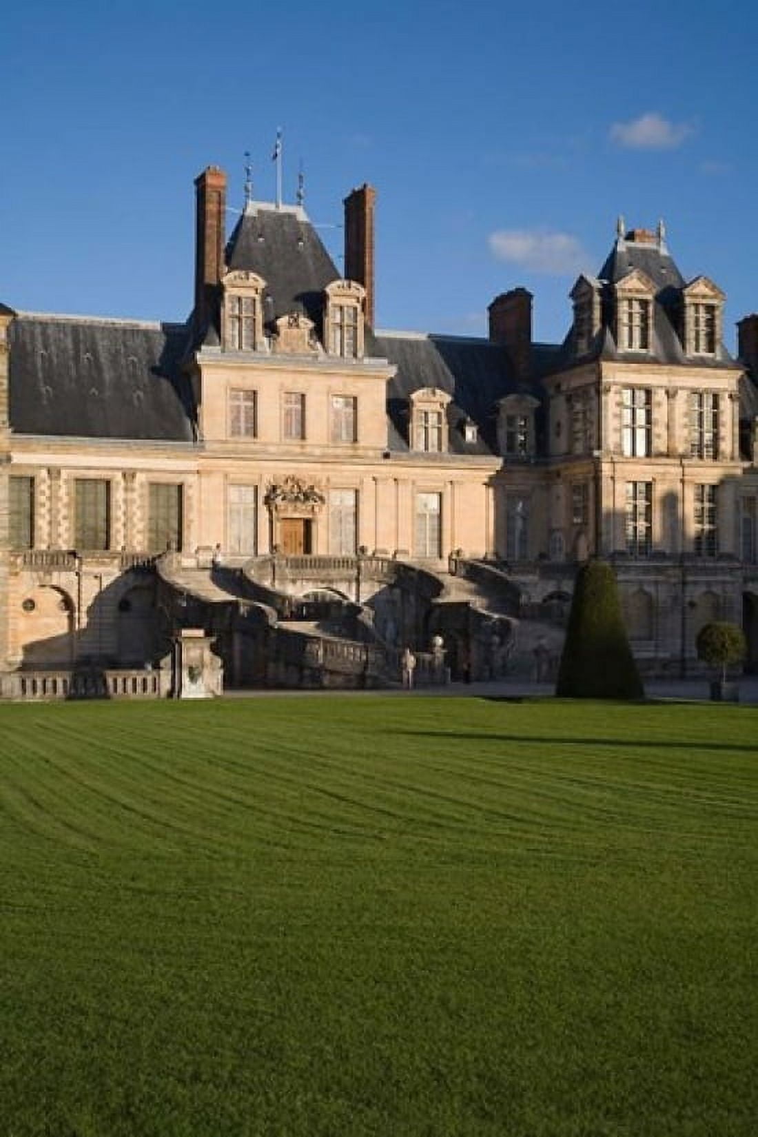 Fontainebleau Chateau Seine et Marne Canvas Art - David Barnes DanitaDelimont (18 x 26)