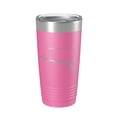 thumbnail image 1 of Fontana Lake Map Tumbler Travel Mug Insulated Laser Engraved Coffee Cup North Carolina 20 oz Pink, 1 of 1