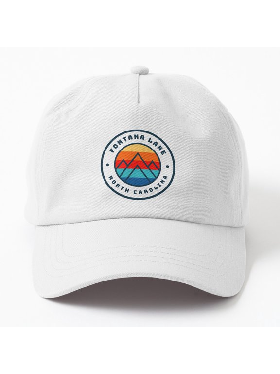 Fontana Lake North Carolina Baseball Cap, Outdoor Hat Style