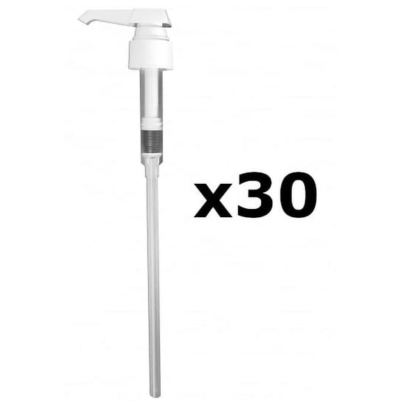 Fontana / Starbucks Syrup Pump - 30 Pack White