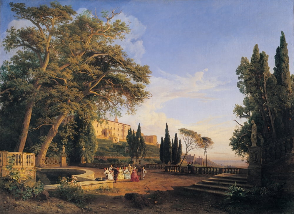 Fontanesi Giovanni Canvas Art - (36 x 24)