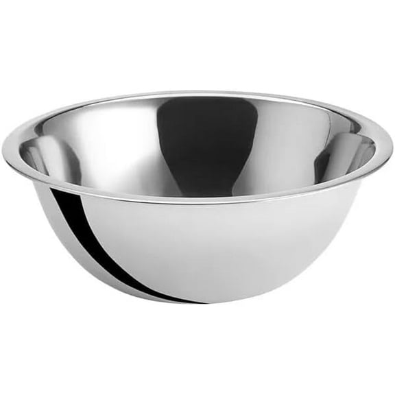 Fonteme Stainless Steel 1.5 QT Mixing Bowl | Home & Commercial Quality | Flat Bottom | Cooking, Baking, Meal Prep [1PK]