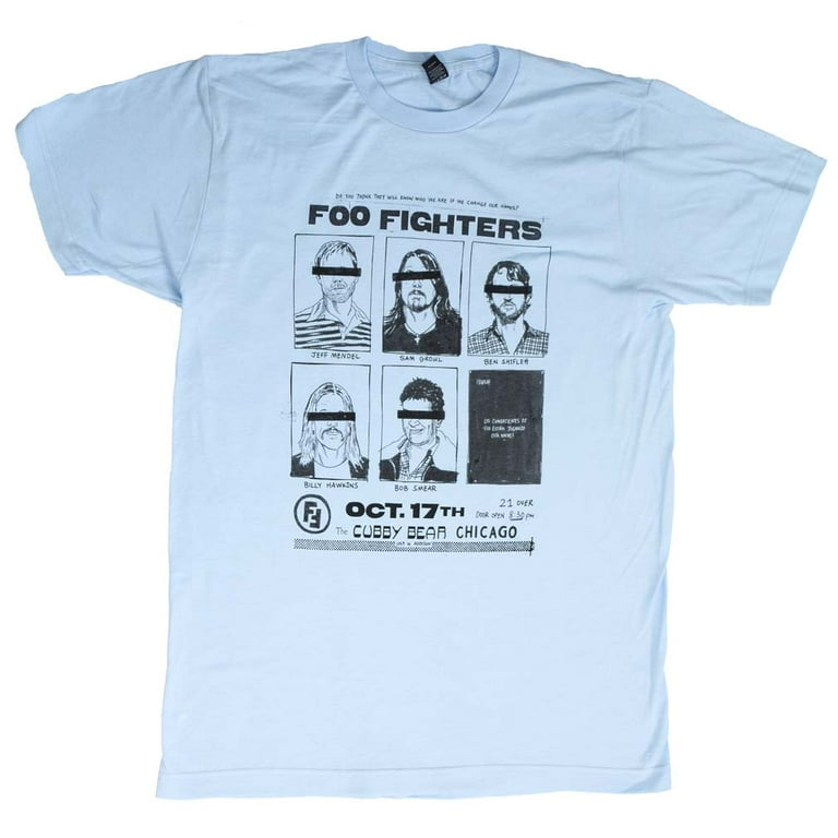 Foo fighters top t shirt walmart
