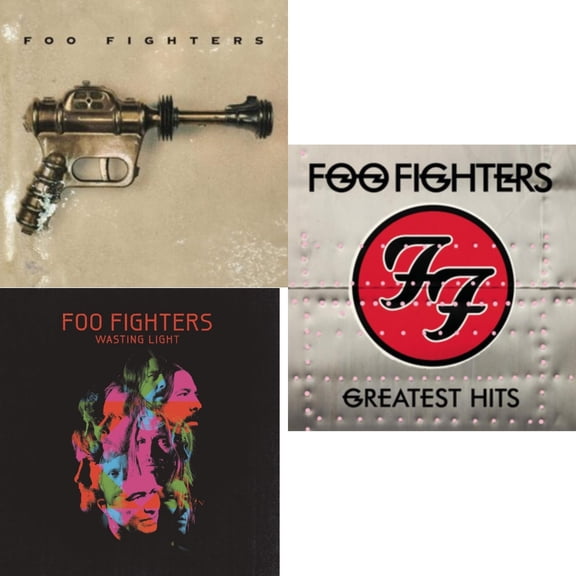 Greatest Hits (2LP/Dl Card/Gatefold) & Wasting Light (2LP/Dl Card/Gatefold) & Foo Fighters (Dl Card)