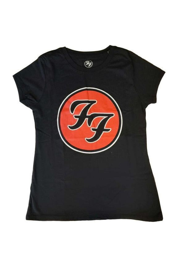 Foo Fighters FF Band Logo Skinny T Shirt