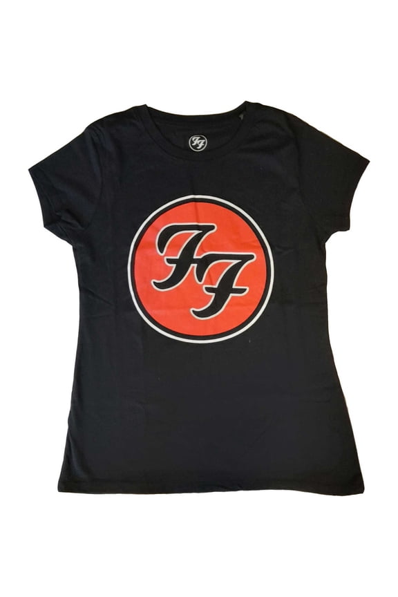 Foo Fighters Ladies T-Shirt: FF Logo (XX-Large)