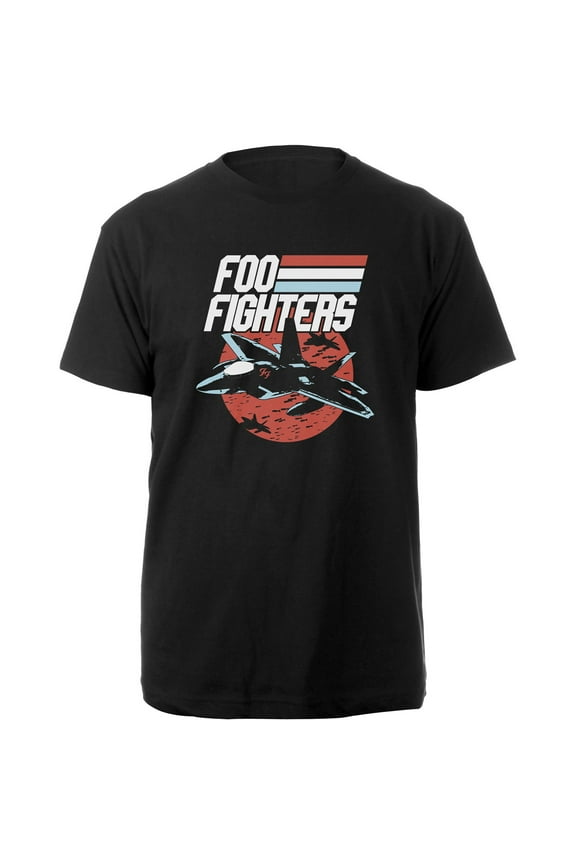Foo Fighters T Shirt Jets Band Logo new Official Mens Black
