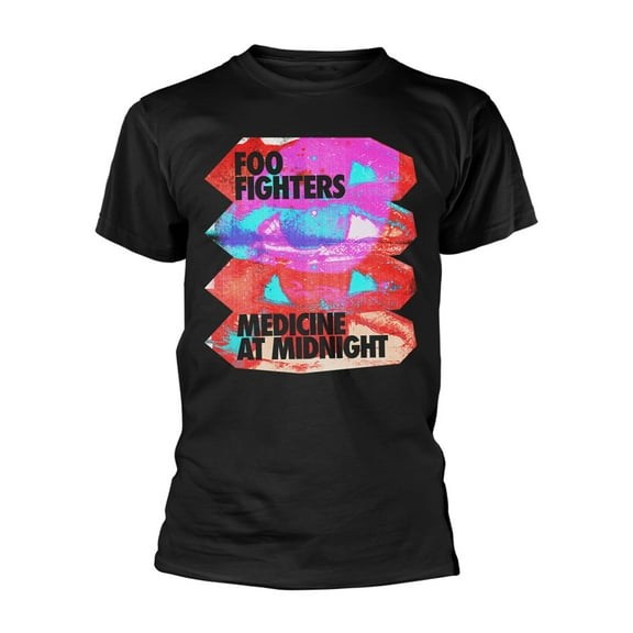 Men's Foo Fighters Medicine At Midnight Album T-shirt X-Large Black