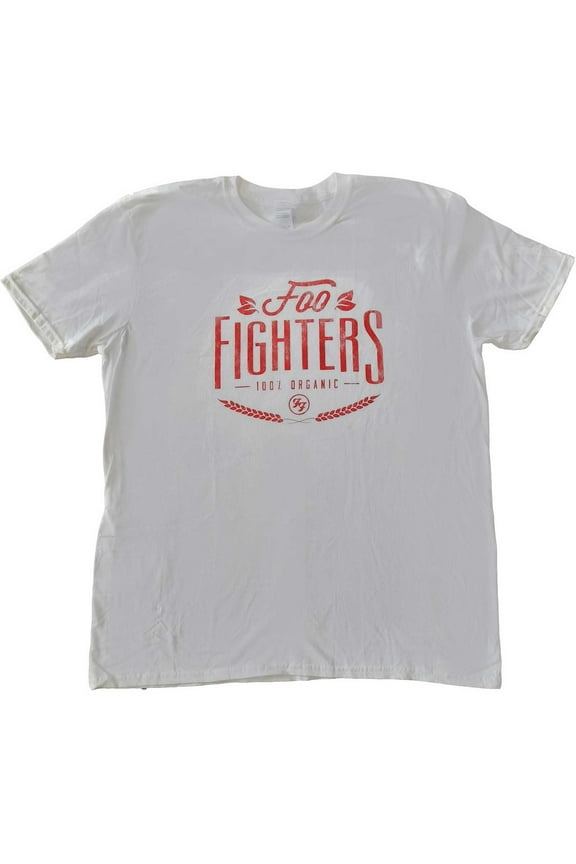 Foo Fighters Unisex T-Shirt 100% Organic (Medium)
