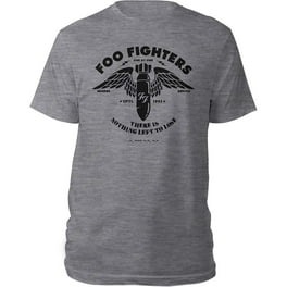 Foo Fighters Slanted Logo Slim Fit Classic T Shirt Walmart
