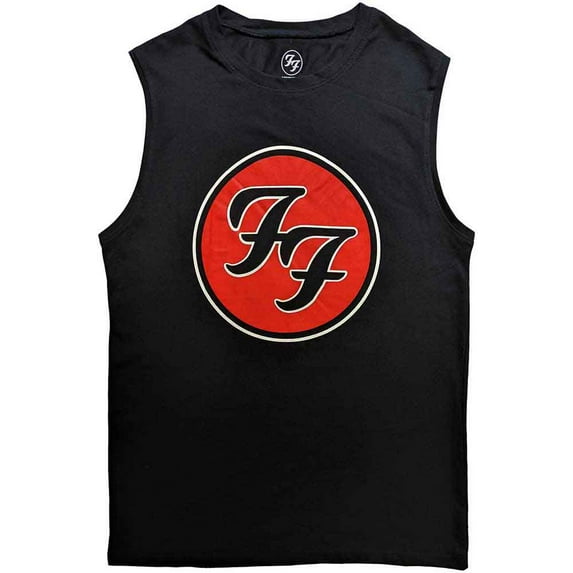 Foo Fighters Unisex Tank T-Shirt: FF Logo (Medium)