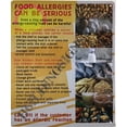 thumbnail image 1 of Food Allergies Sign (Aluminium-Rust Free,Brownish, Size 10X12)-Wheat LINE (ref-2201), 1 of 3