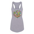 thumbnail image 1 of Food And Doodles Tank Women -Image by Shutterstock, Female Medium, 1 of 4