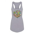 thumbnail image 1 of Food And Doodles Tank Women -Image by Shutterstock, Female x-Small, 1 of 4