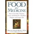 thumbnail image 1 of Pre-Owned Food As Medicine: How to Use Diet, Vitamins, Juices, and Herbs for a Healthier, Happier, and Longer Life (Hardcover) 0743442261 9780743442268, 1 of 1
