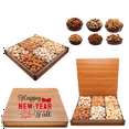 thumbnail image 1 of Food Basket Sets, Mixed Nuts, Secret Garden's, Boxes, Gift for Happy New Years 2025, Gourmet Tray, 1 of 8