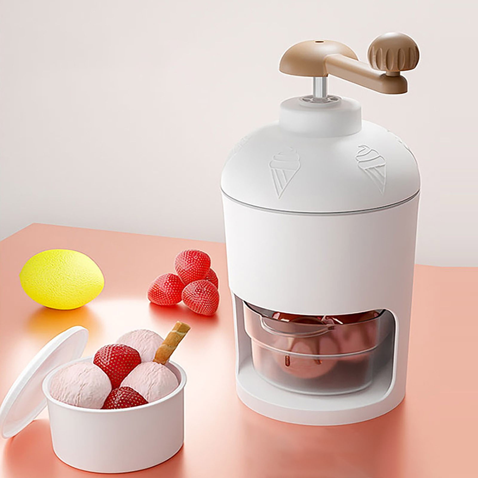 Food Blender 2024 Summer Ice Crusher Versatile Swivel Ice Crusher Shaving Ice Machine For