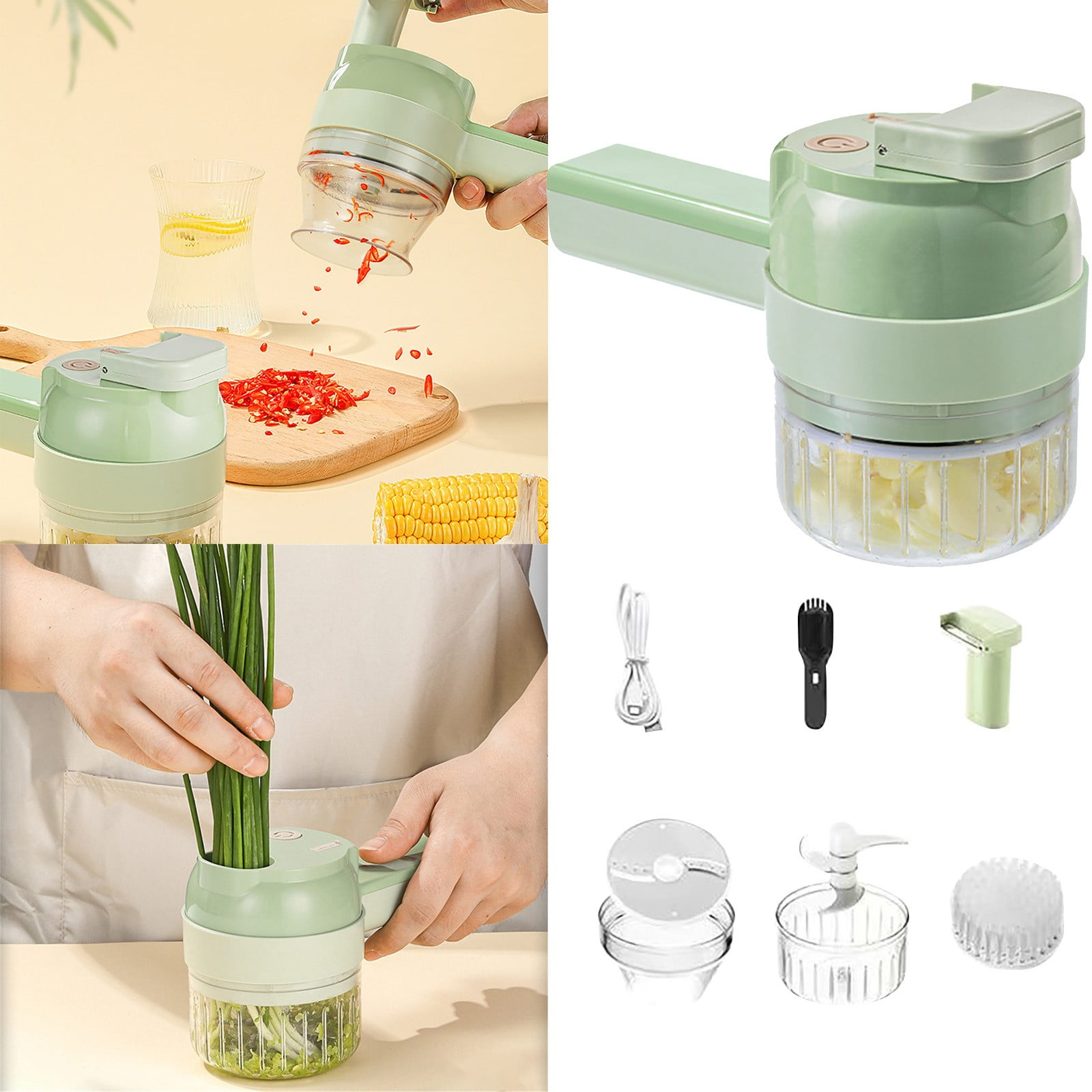Food Blender,Vegetable Cutter Multi Function Household Cooking