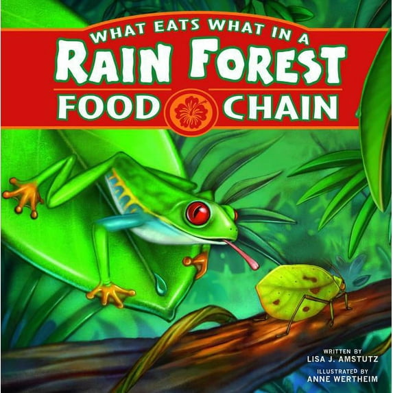 Food Chains: What Eats What in a Rain Forest Food Chain (Hardcover)