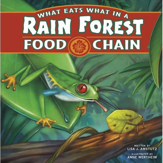 Food Chains: What Eats What in a Rain Forest Food Chain (Paperback)