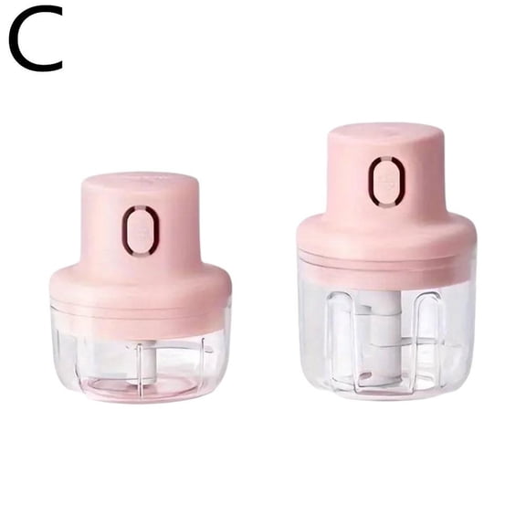 Food Chopper,Electric Meat Grinder,Electric Garlic Chopper, Vegetable Small Chopper, Processor,US 3-Leaf Food