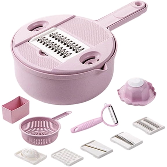Food Chopper with Container, for Vegetables, Fruits and Salad