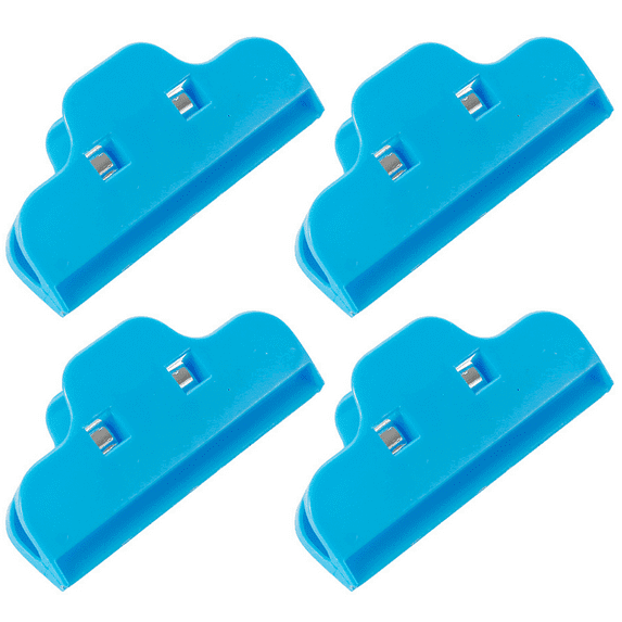 Food Clips - Chip Bag Clips s Wide Heavy Duty Chip Clips, Large Bag Clips for Food Storage with Air Tight Seal Grip for Bread Bags, Snack Bags and Food Bags