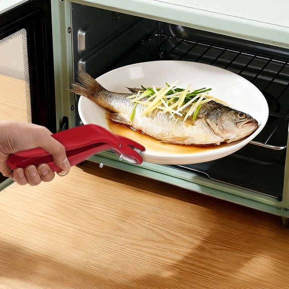 Food Clips Function Heat Bowl Clip Grip for Kitchen Microwave Steamer Pans Dishes and Hot Plates Handling