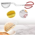 thumbnail image 1 of Food Clips,Tortilla Fryer Tongs Plated Tongs With Rubber Handle Kitchen Tools Ideal For Kitchen, 1 of 8