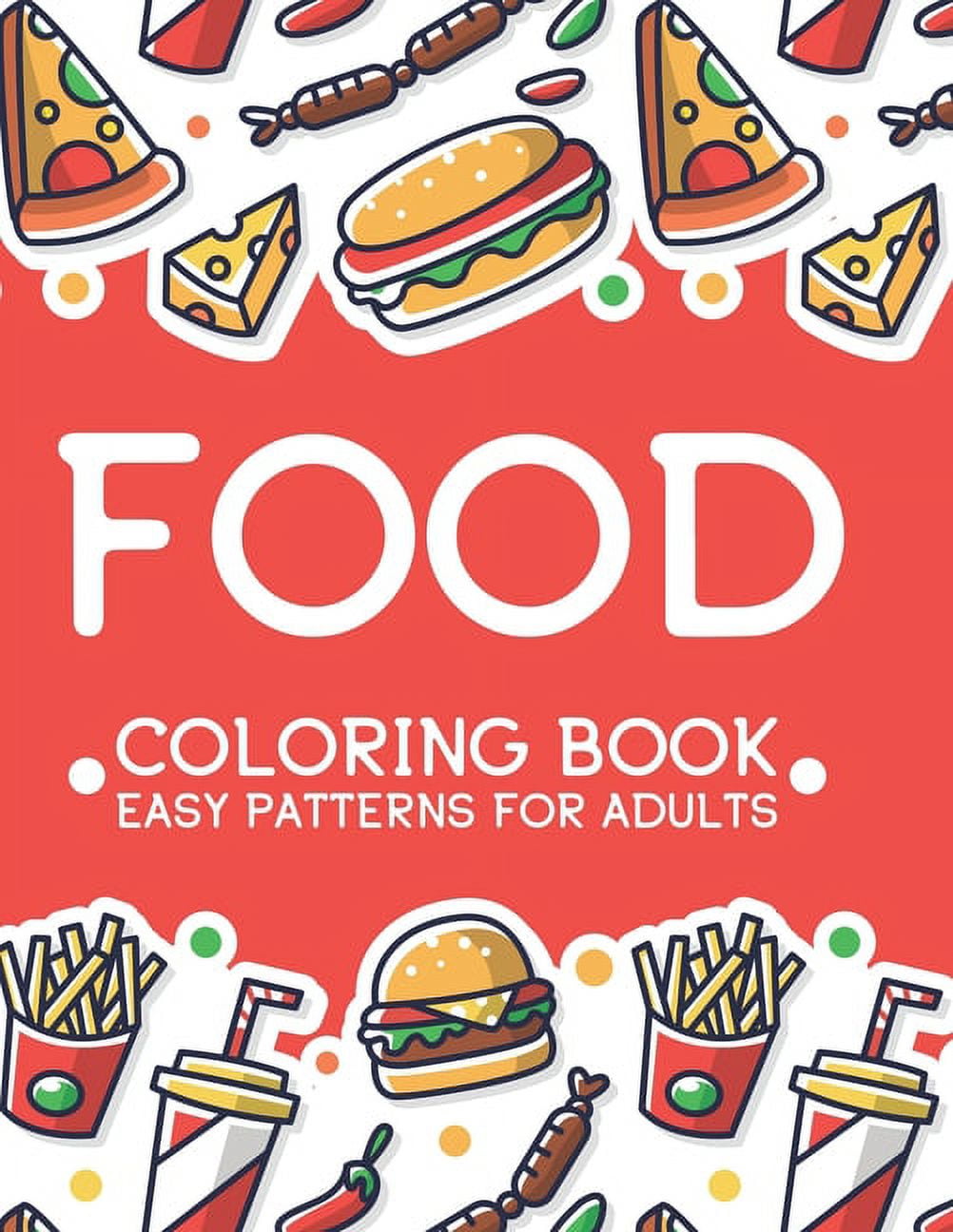 Food & Pantry Planner Coloring Book
