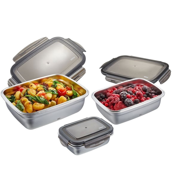 Gefu Preppo 3-Piece Food Storage Container Set