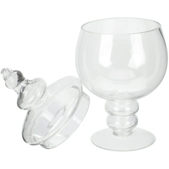 Food Containers with Lids Glass Jar with Lid Wedding Decoration Jar Candy Buffet Jars Clear Candy Jar Candy Jar with Lid